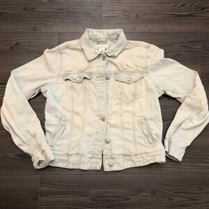 Women's Light Grey L.O.G.G Denim Jacket